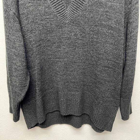 H&M Long Length Tunic Sweater Womens M Casual Workwear Mob Wife Contemporary - Picture 4 of 9